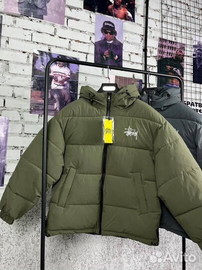 Пуховик Stussy зимний 4 расцветки