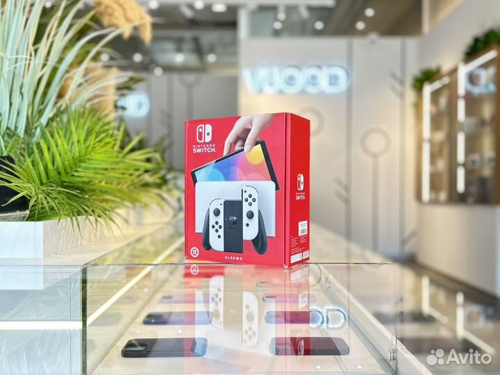 Nintendo Switch oled Белый