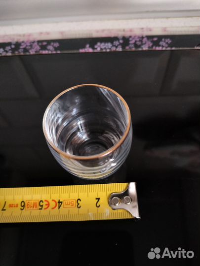 Хрустальные рюмки СССР, подарочный набор