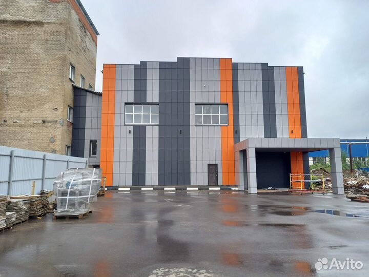 Вентилируемый фасад с облицовкой кассетами