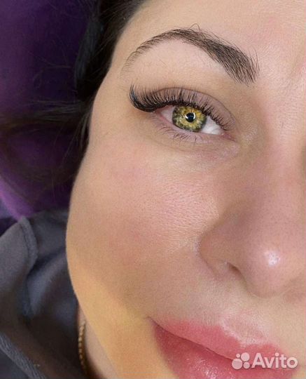 Наращивание и ламинирование ресниц на дому