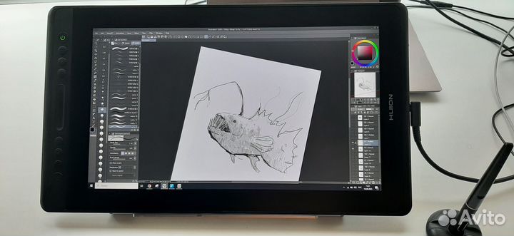 Графический планшет-монитор Huion kamvas Pro 16