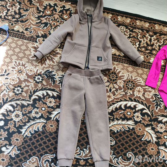 Зимний костюм для девочки 110-116