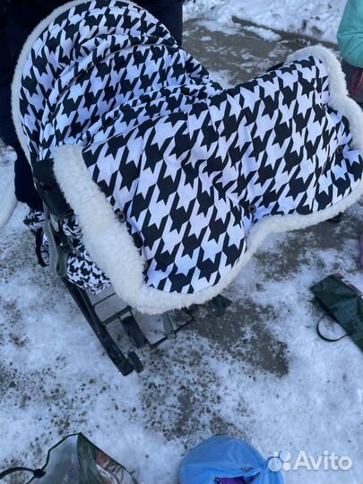 Детские зимние санки на колесах