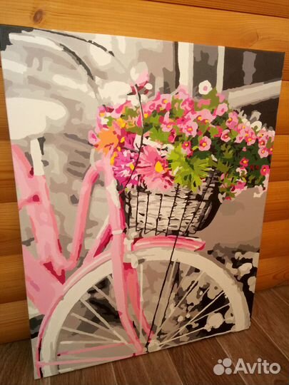 Готовая картина по номерам