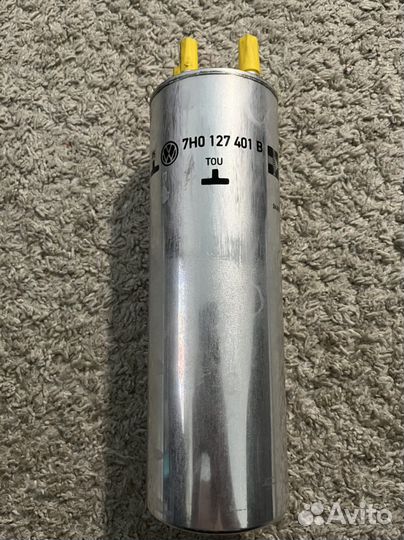 Оригинальный топливный фильтр на volkswagen T5 T6