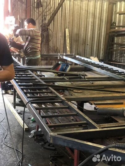 Ворота кованые под заказ с монтажом