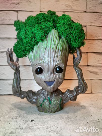Декор Кашпо Грут Фигурка Статуэтка