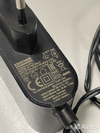 Зарядник для пылесоса Karcher VC 4S