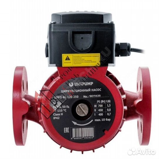 Насос UPF3 65-120 300 PN10 3х400В/50 Гц Unipump