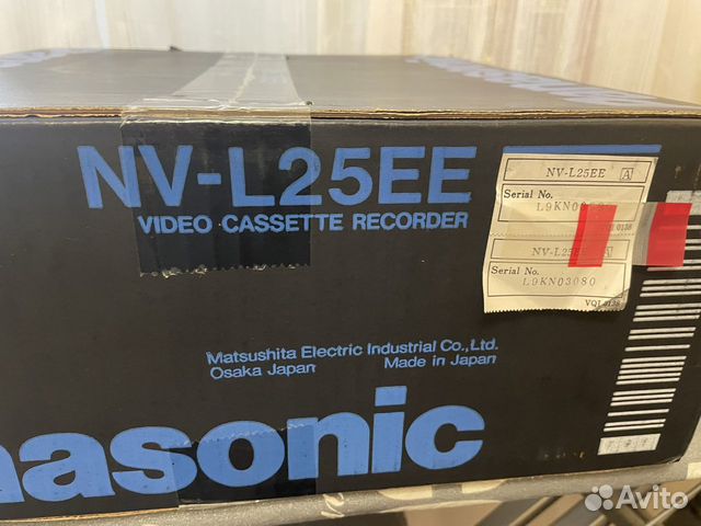Видеомагнитофон panasonic nv-l25ee новый объявление продам
