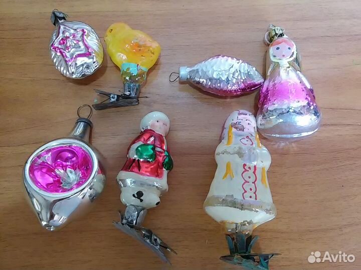 Елочные игрушки СССР около 300 штук