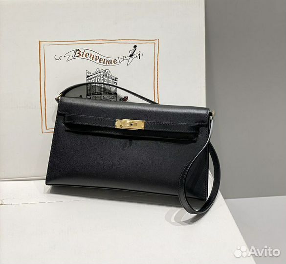 Сумка hermes Kelly elan madame leather