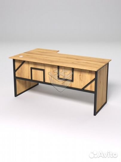 Стол эргономичный офисный сэ-18 (правосторонний) &