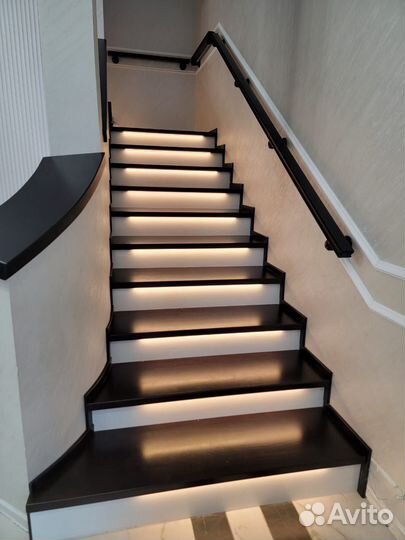 Лестница из дерева (Лестница на второй этаж)