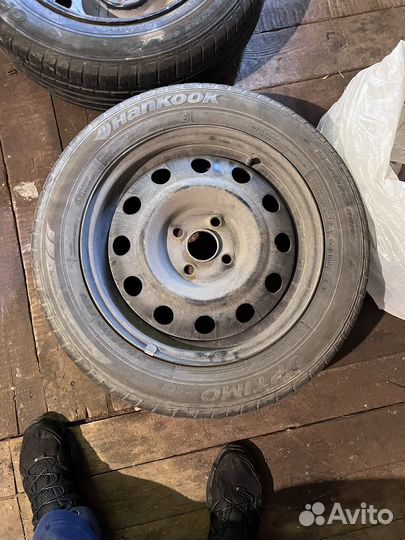 R15 Hankook Optimo K415 185/65, PCD 4x100 DIA 10