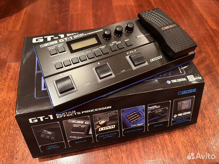 Гитарный процессор boss gt-1