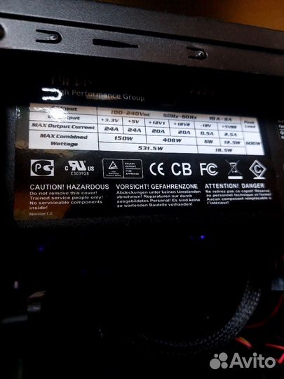 Компьютер системный блок Core i3 с GTX760 HDD 1 Tb