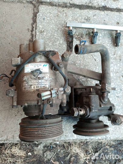 Компрессор кондиционера,Насос гур chery