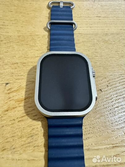 Apple Watch Ultra 2 Titanium 49mm Blue Ocean Band