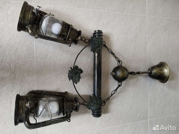 Лампа подвесная и светильник