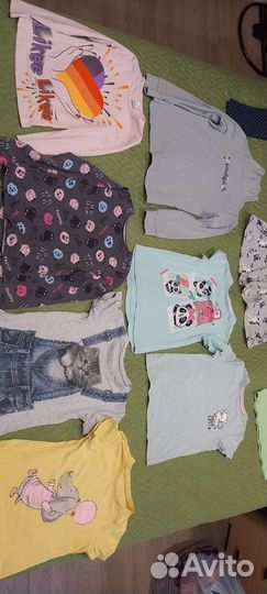 Вещи пакетом на девочку 116,122,128