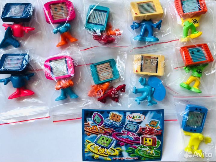 Киндер игрушки сборка