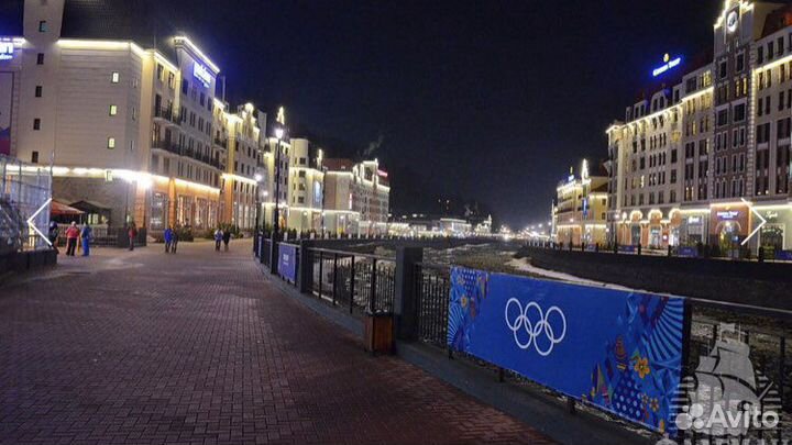 Банер Олимпийского Сочи