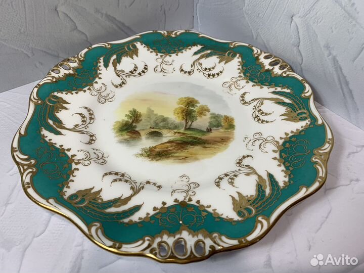 Фарфоровая тарелка, Англия