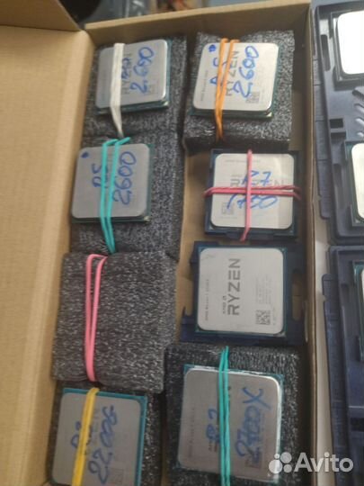 Процессор ryzen 1600 2600 1700 2700 2200g проверка