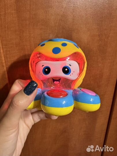 Музыкальная игрушка для детей Осьминог Mommy Love