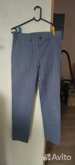 Брюки Ostin серо-синие