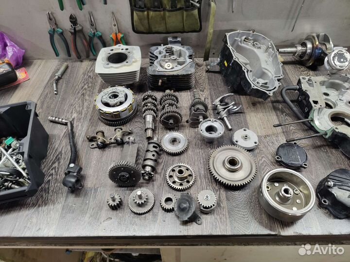 Разбор двигателя 164 fml