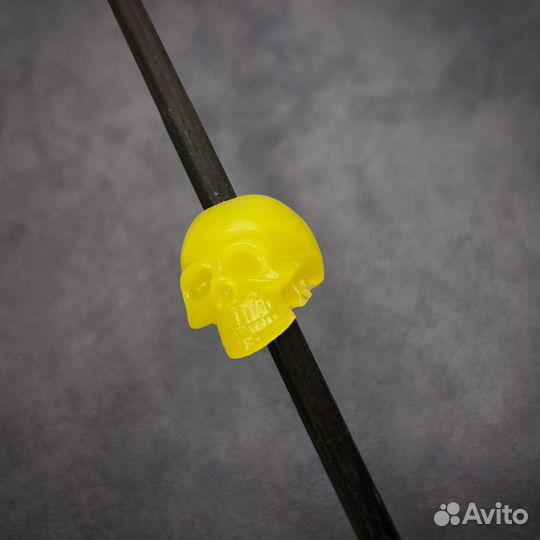 Темлячная бусина Череп