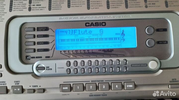 Синтезатор casio wk 3300