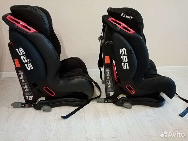 Автокресло Капелла 9-36 кг изофикс 2 шт