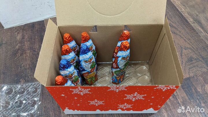 Дед мороз шоколадный