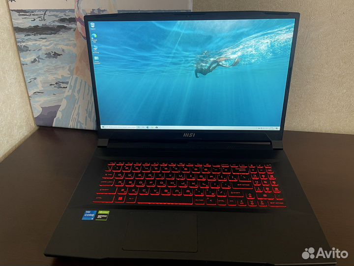 Игровой ноутбук MSI Katana GF76/i5/GTX