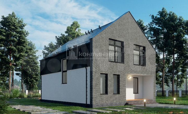 Дом 120 м² на участке 13 сот.