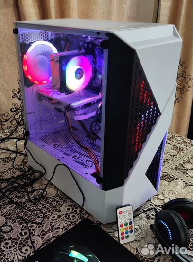 Игровая сборка Intel core i5 2400+16gb Ram+ RX580