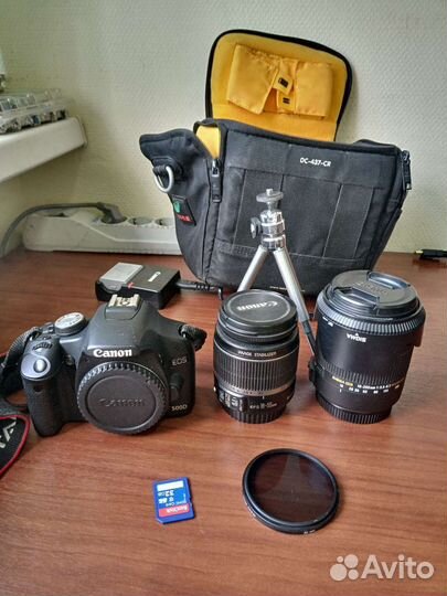 Зеркальный фотоаппарат canon 500D