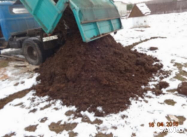 Навоз на садовый участок