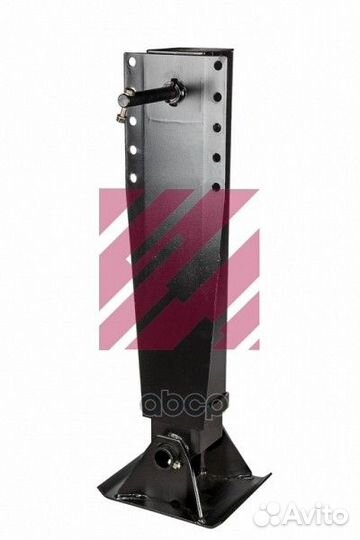 Опора прицепа BPW, SAF, ROR вал круглого сечени