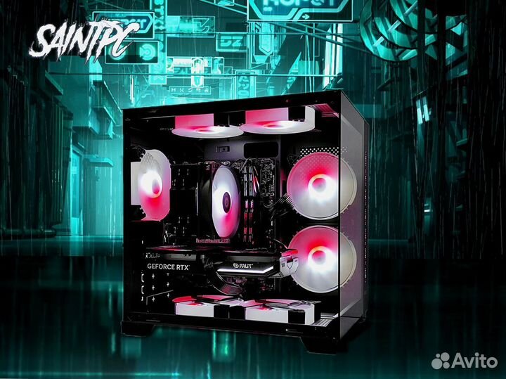 Игровой пк на видеокарте RX и i5