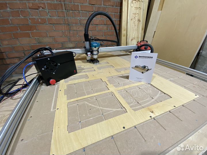 Фрезерный станок с чпу по дереву