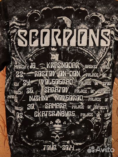 Футболкa Scorpions M(46-48)