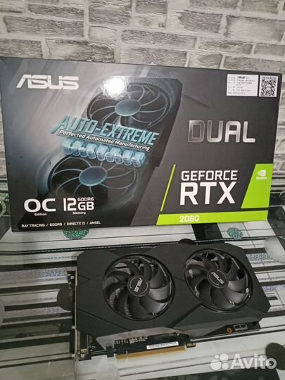 Видеокарта RTX 2060 12gb