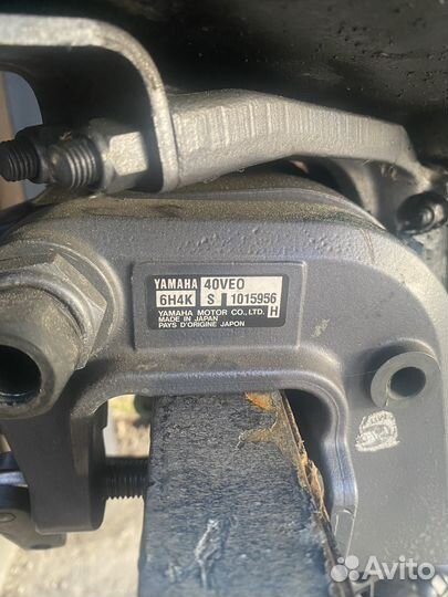 Продам лодочный мотор Yamaha 40 veos