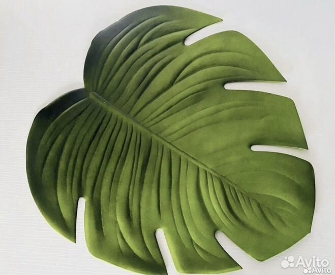 Салфетка декоративная Лист зеленого цв