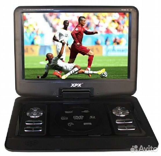 Портативный двд- плеер XPX EA-1369L с